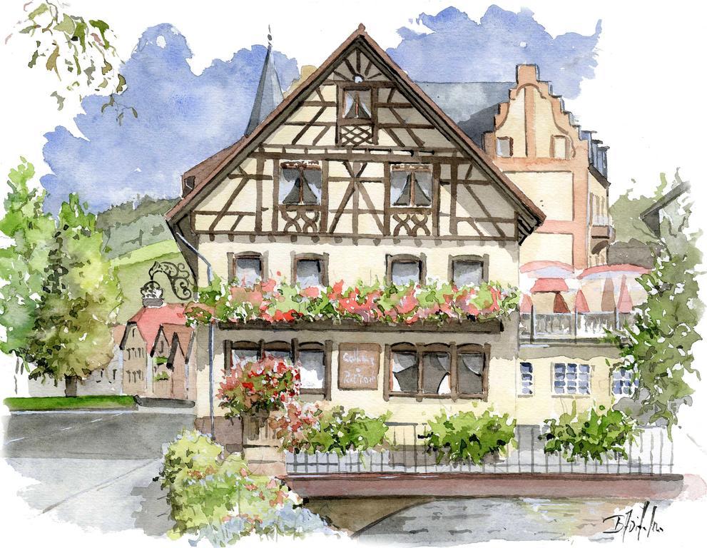 Hotel Restaurant Rebstock Oppenau Exterior foto